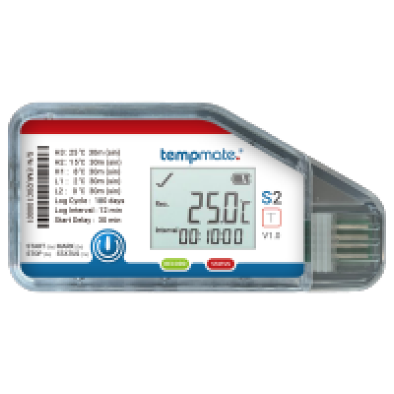 Thiết bị ghi nhiệt độ tempmate-S2 T 